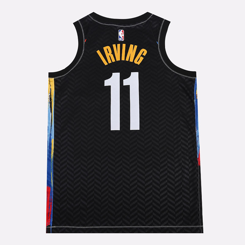 мужская черная майка Nike Brooklyn Nets City Edition Nike NBA Swingman Jersey CN1713-018 - цена, описание, фото 5
